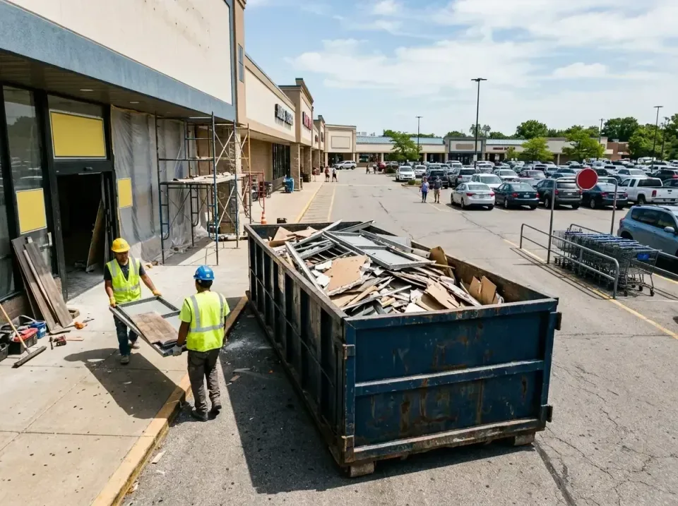retail-store-renovation-debris-003 — frequently asked questions, Roll-off Dumpster Rentals in Pooler, GA